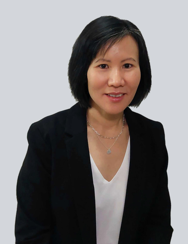 A profile shot of Angela Luong